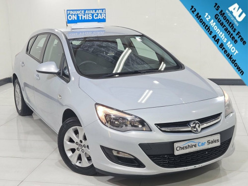 Vauxhall Astra  1.6 16v Design Hatchback 5dr Petrol Manual Euro 5 