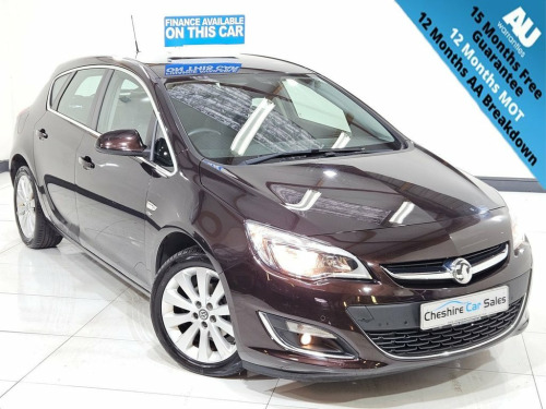 Vauxhall Astra  1.6 16v Elite Hatchback 5dr Petrol Manual Euro 5 (