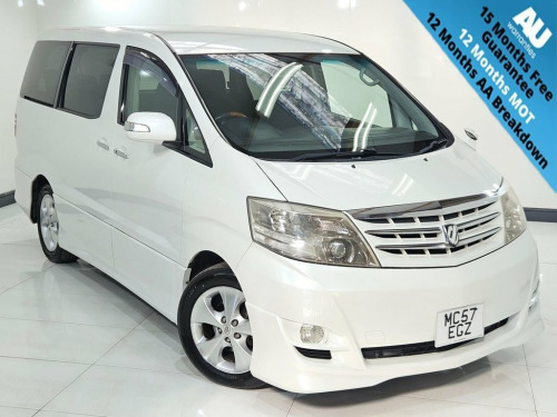 Toyota Alphard  2.4 NATIONWIDE DELIVERY FROM £99