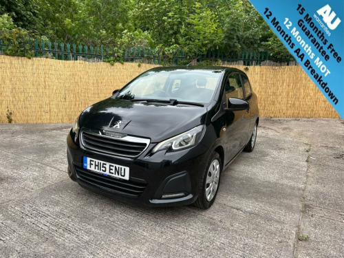 Peugeot 108  1.0 Active Hatchback 3dr Petrol Manual Euro 6 (68 
