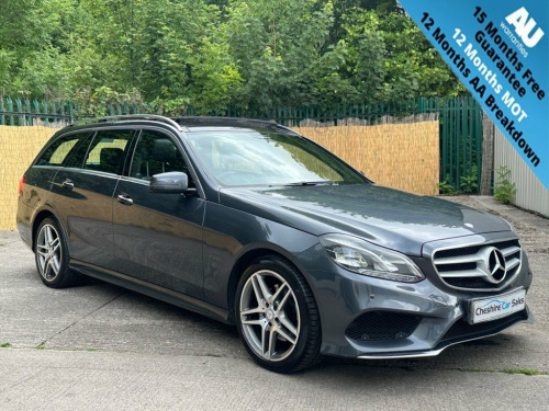 Mercedes-Benz E-Class E220 2.1 E220 BlueTEC AMG Line Estate 5dr Diesel G-Tron
