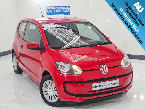Volkswagen up!  1.0 Move up! Hatchback 3dr Petrol Manual Euro 5 (6