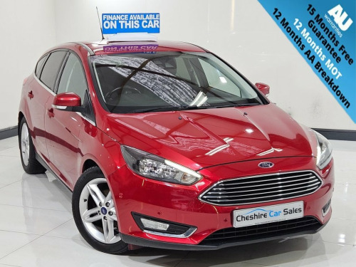 Ford Focus  1.0T EcoBoost Titanium Hatchback 5dr Petrol Manual 