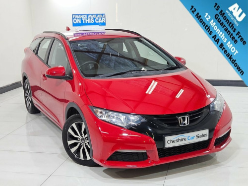 Honda Civic  1.6 i-DTEC S Tourer 5dr Diesel Manual Euro 5 (s/s) 