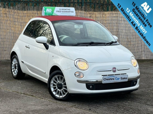 Fiat 500C  0.9 TwinAir Lounge Convertible 2dr Petrol Manual E 
