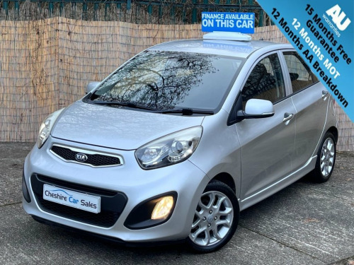 Kia Picanto  1.25 3 Hatchback 5dr Petrol Manual Euro 5 (84 bhp) 