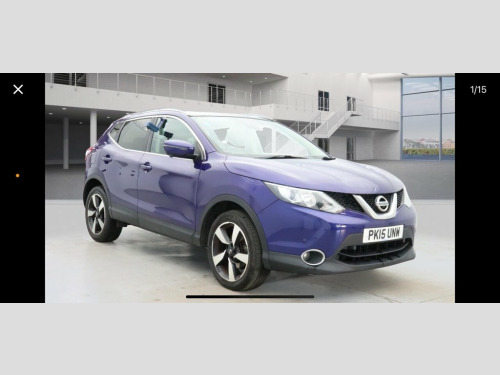 Nissan Qashqai  1.5 dCi n-tec+ SUV 5dr Diesel Manual 2WD Euro 5 (s