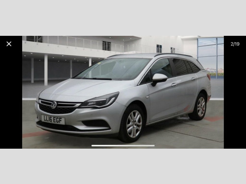 Vauxhall Astra  1.6 CDTi Design Sports Tourer 5dr Diesel Auto Euro 