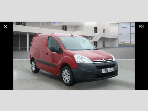 Citroen Berlingo  1.6 BlueHDi 850 Enterprise Panel Van 5dr Diesel Ma 