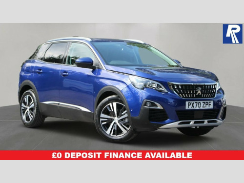 Peugeot 3008 Crossover  1.5 BlueHDi Allure 5dr **Low Miles + Sat Nav + Rea