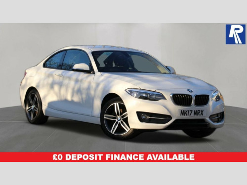 BMW 2 Series  1.5 218i Sport Coupe 2dr  ** Sat Nav + Bluetooth U