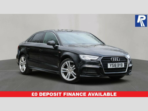 Audi A3  2.0 TDI S line Saloon 4dr S Tronic ** Alloy + Heat