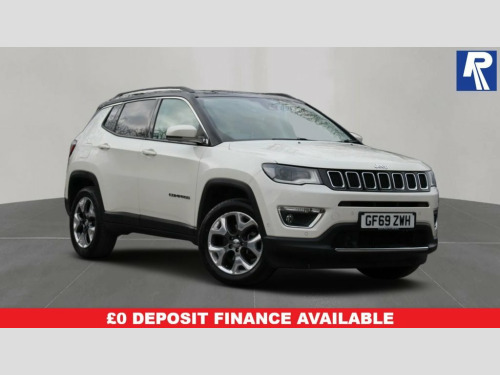 Jeep Compass  2.0 MultiJetII Limited 5dr Auto 4WD  ** Sat Nav + 