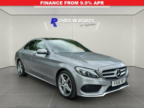 Mercedes-Benz C-Class C200 2.0 C200 AMG Line (Premium) 4dr 7G-Tronic+  ** Sat