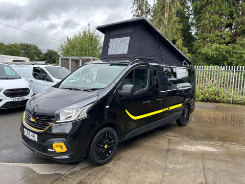 Renault Trafic  LL29 LWB CAMPER VAN FORMULA EDITION POP TOP NO VAT