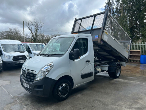 Vauxhall Movano  2.3 CDTi 3500 BiTurbo Single Cab Caged Tipper