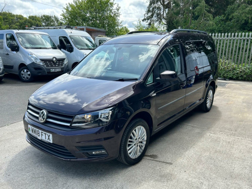 Volkswagen Caddy Maxi  2.0 TDI 102BHP DSG EURO6 Wheelchair access Crew Van No Vat