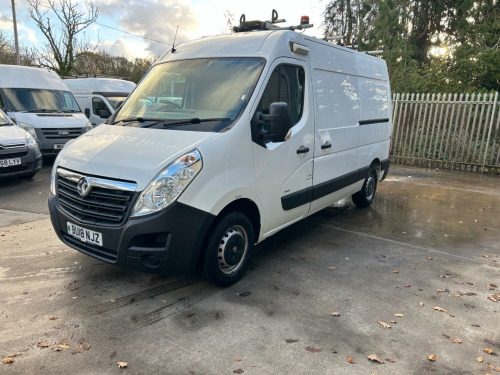 Vauxhall Movano  2.3 CDTi 3500 L2H2 MWB Medium Roof Euro 6 Racking