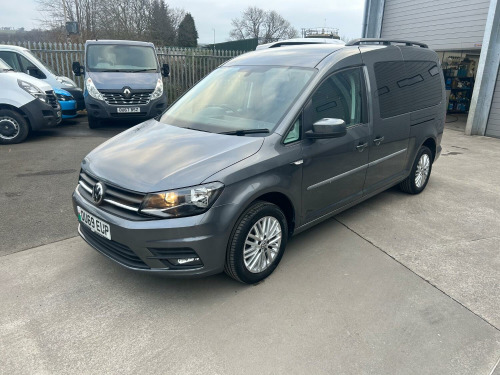 Volkswagen Caddy Maxi  2.0 TDI 102BHP WHEELCHAIR ACCESS 5 SEAT CREW