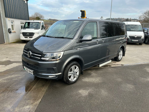 Volkswagen Transporter  2.0 TDI 150BHP SE KOMBI SHUTTLE  WHEELCHAIR ACCESS 7 SEATER NO VAT