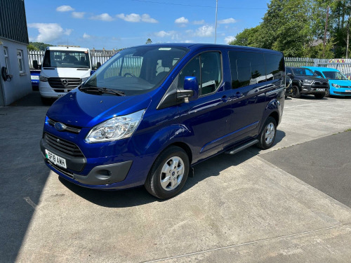 Ford Tourneo Custom  2.0 310 L1H1 SWB TITANIUM WHEELCHAIR ACCESS 6 SEAT CREW VAN NO VAT