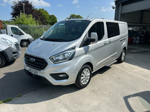 Ford Transit  2.0 Transit Custom Limited DCiV CREW CAB 320 L2 LWB 2.0L 130PS 6 Speed Manu