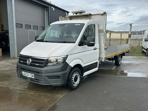 Volkswagen Crafter  2.0 TDI CR35 140BHP Startline SINGLE CAB DROPSIDE TAIL LIFT AIR CON