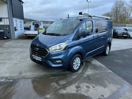 Ford Transit Custom  2.0 TDCI 130BHP 300 Limited L1H1 SWB 6 Seat Crew Van No Vat 