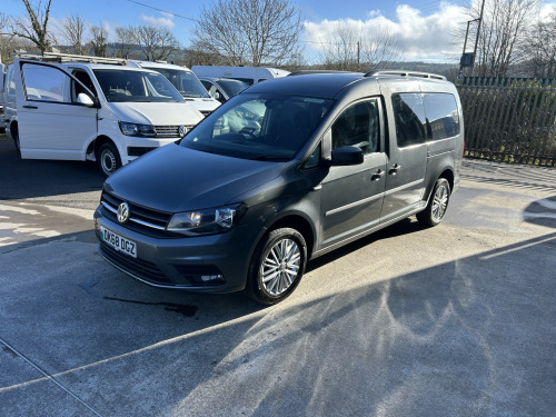 Volkswagen Caddy Maxi  2.0 TDi 102BHP C20 Maxi WHEELCHAIR ACCESS 5 SEATER KOMBI AIR CON NO VAT 