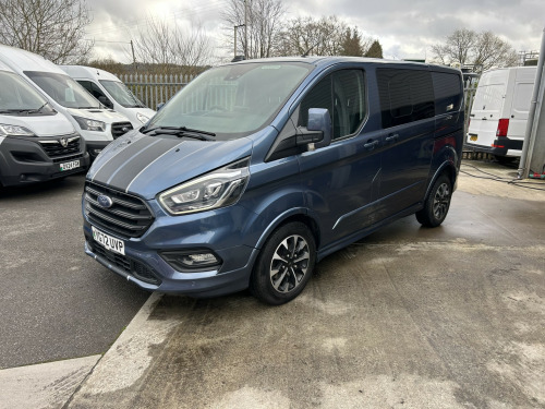 Ford Transit Custom  2.0 Transit Custom Sport DCiV Crew Cab 320 L1 2.0L EcoBlue 170PS FWD 6 Spee 