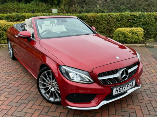 Mercedes-Benz C-Class  2.1 C220d AMG Line (Premium Plus) Cabriolet 2dr Di