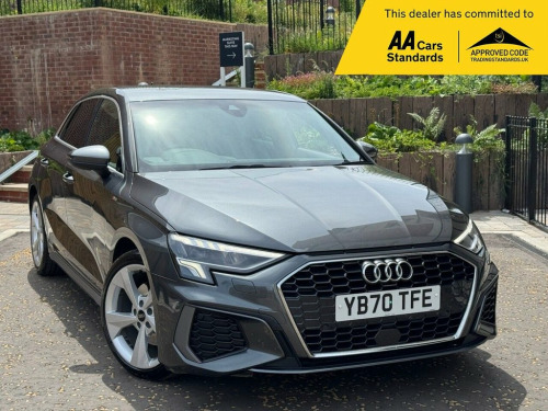 Audi A3  1.0 TFSI 30 S line Sportback 5dr Petrol Manual Eur