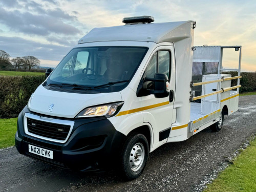 Peugeot Boxer  TRAFFIC MANAGEMENT DROPSIDE