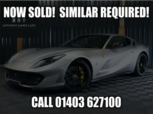 Ferrari 812  6.5 BCE 2d 789 BHP GREAT FINANCE DEALS AVAILABLE