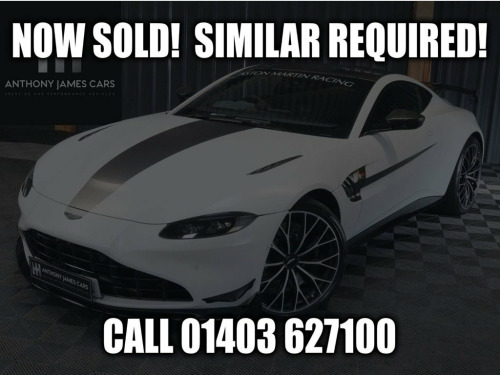 Aston Martin Vantage  4.0 V8 F1 Edition Coupe 2dr Petrol Auto Euro 6 (53