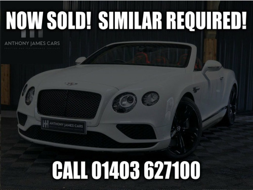 Bentley Continental  4.0 V8 GTC S Convertible 2dr Petrol Auto 4WD Euro 