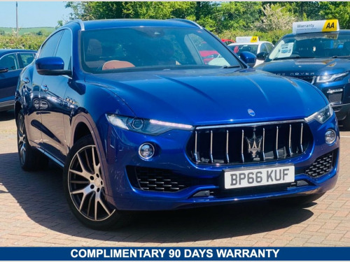 Maserati Levante  3.0D V6 SUV 5dr Diesel ZF 4WD Euro 6 (s/s) (275 ps