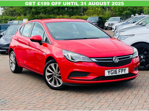 Vauxhall Astra  1.4i Turbo Energy Hatchback 5dr Petrol Manual Euro
