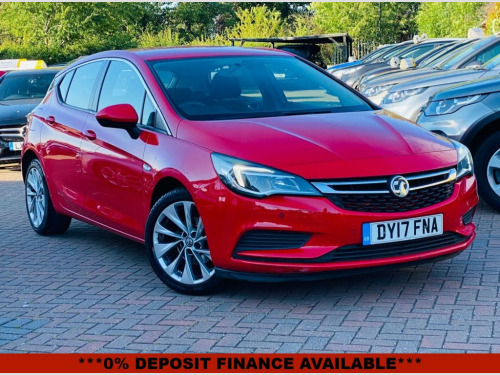 Vauxhall Astra  1.4i Turbo Design Hatchback 5dr Petrol Manual Euro
