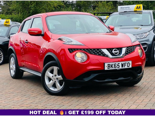 Nissan Juke  1.6 Visia SUV 5dr Petrol Manual Euro 6 (94 ps)