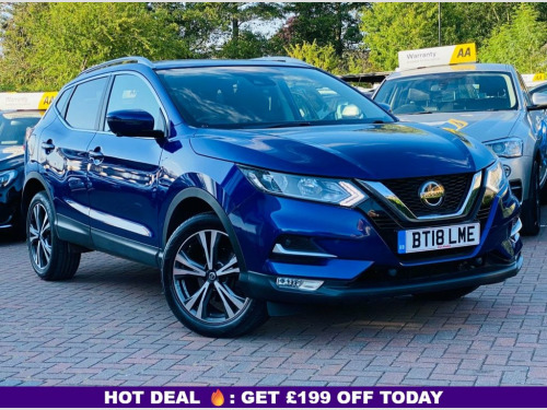 Nissan Qashqai  1.2 DIG-T N-Connecta SUV 5dr Petrol Manual Euro 6 