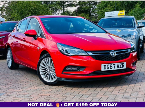 Vauxhall Astra  1.4i Turbo Elite Nav Hatchback 5dr Petrol Manual E