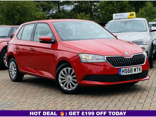 Skoda Fabia  1.0 S Hatchback 5dr Petrol Manual Euro 6 (s/s) (75