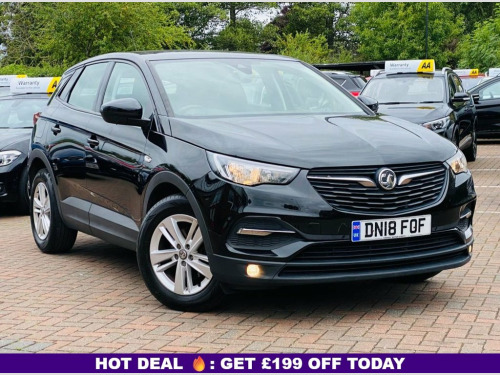 Vauxhall Grandland X  1.2 Turbo SE SUV 5dr Petrol Manual Euro 6 (s/s) (1