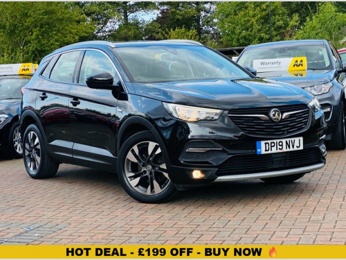 Vauxhall Grandland X  1.2 Turbo GPF Sport Nav SUV 5dr Petrol Manual Euro