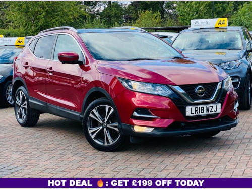 Nissan Qashqai  1.5 dCi N-Connecta SUV 5dr Diesel Manual Euro 6 (s