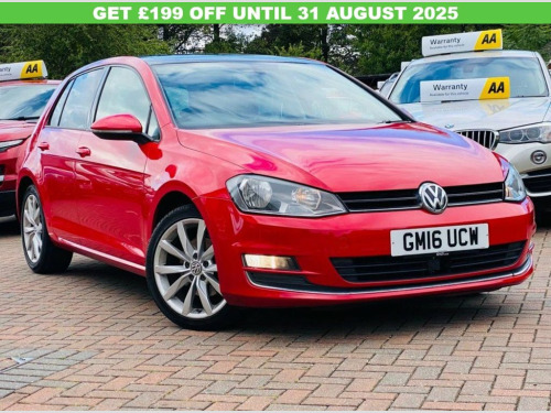 Volkswagen Golf  2.0 TDI BlueMotion Tech GT Edition Hatchback 5dr D