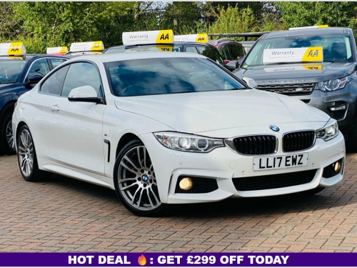 BMW 4 Series  2.0 420d M Sport Coupe 2dr Diesel Auto Euro 6 (s/s