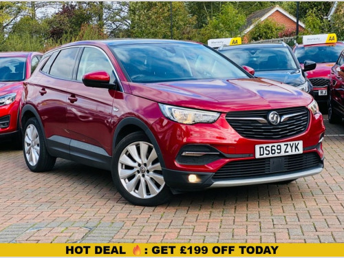 Vauxhall Grandland X  1.2 Turbo Elite Nav SUV 5dr Petrol Manual 6Spd Eur