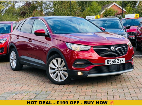 Vauxhall Grandland X  1.2 Turbo Elite Nav SUV 5dr Petrol Manual 6Spd Eur